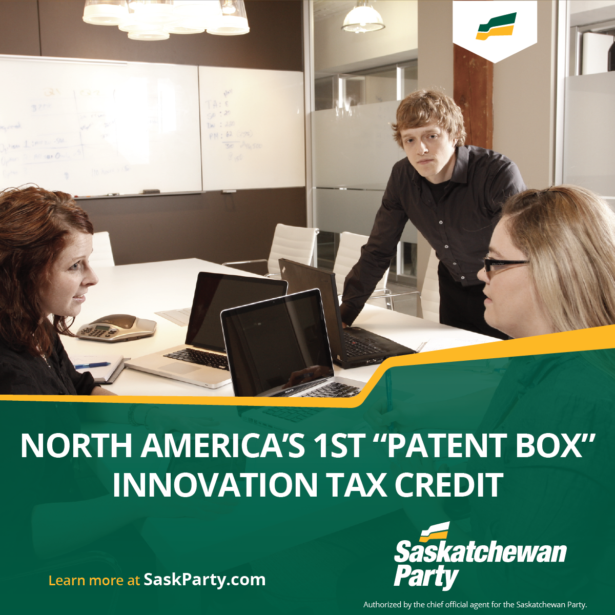 Premier Announces Canada's First New Growth Tax Incentive For Innovation