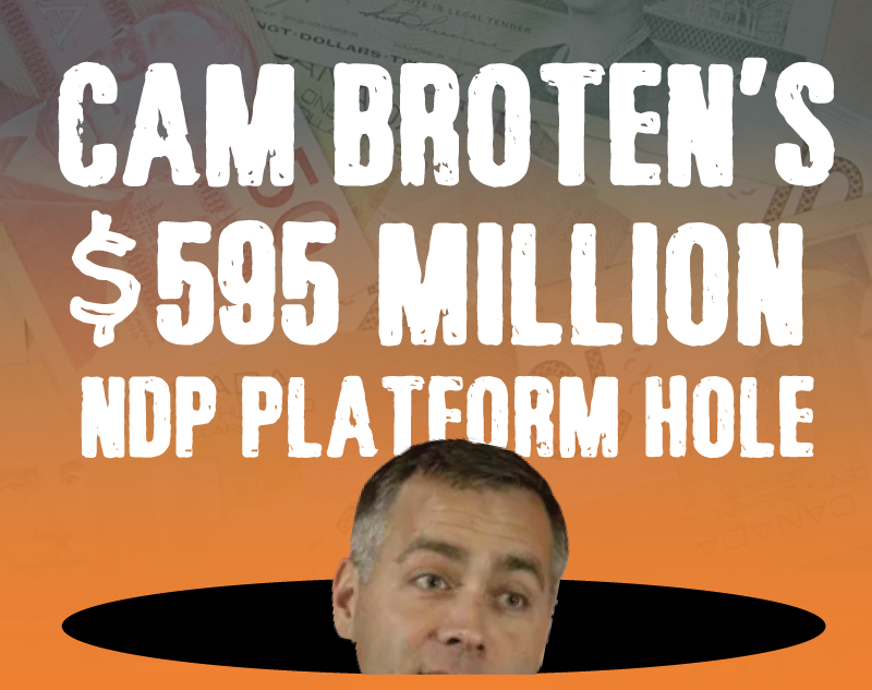 Cam Broten still can't explain the $595 million hole in his platform