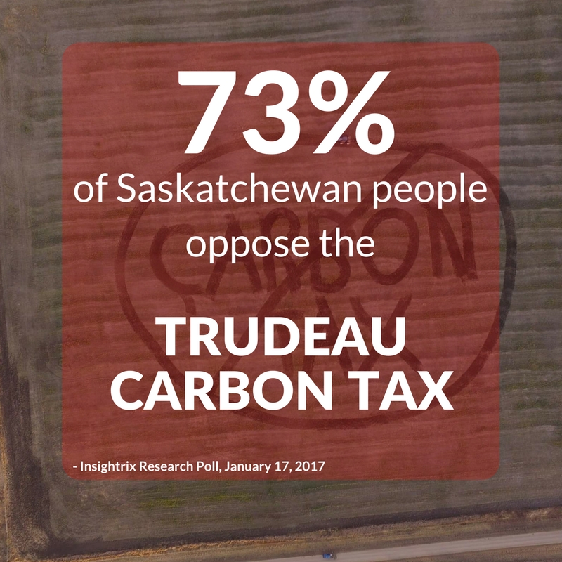 New Poll Shows Strong Opposition In Saskatchewan to Federal Carbon Tax