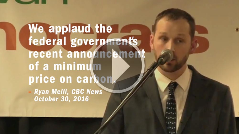 Saskatchewan NDP Supports Carbon Tax