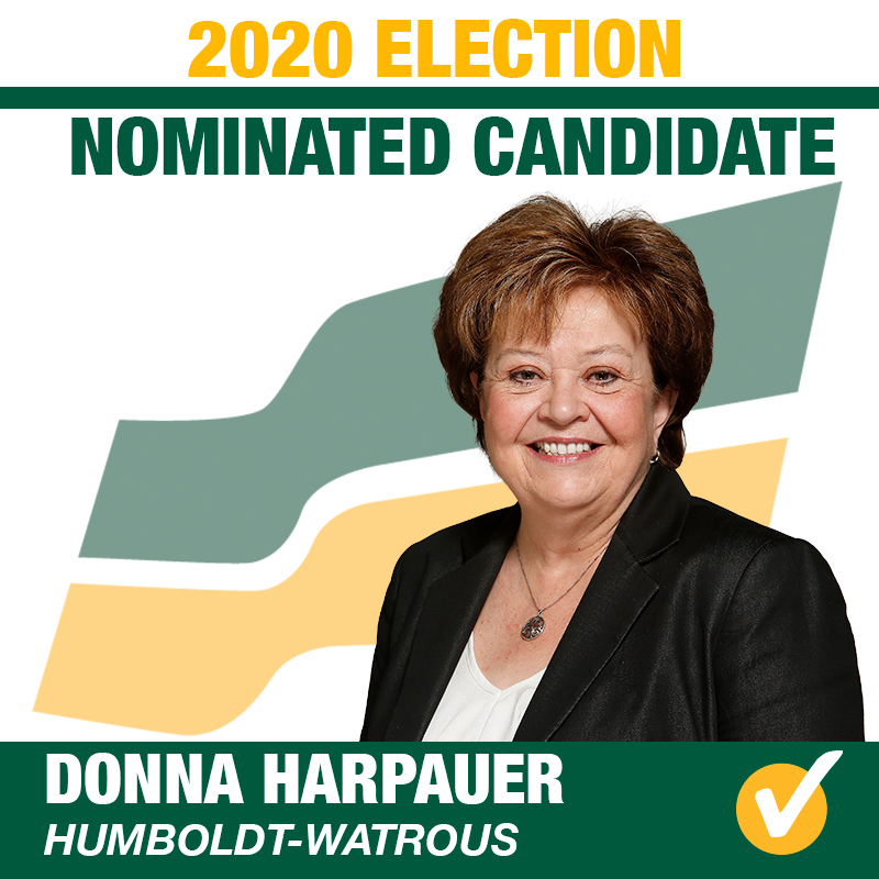 Donna Harpauer Acclaimed as Saskatchewan Party Candidate for Humboldt-Watrous