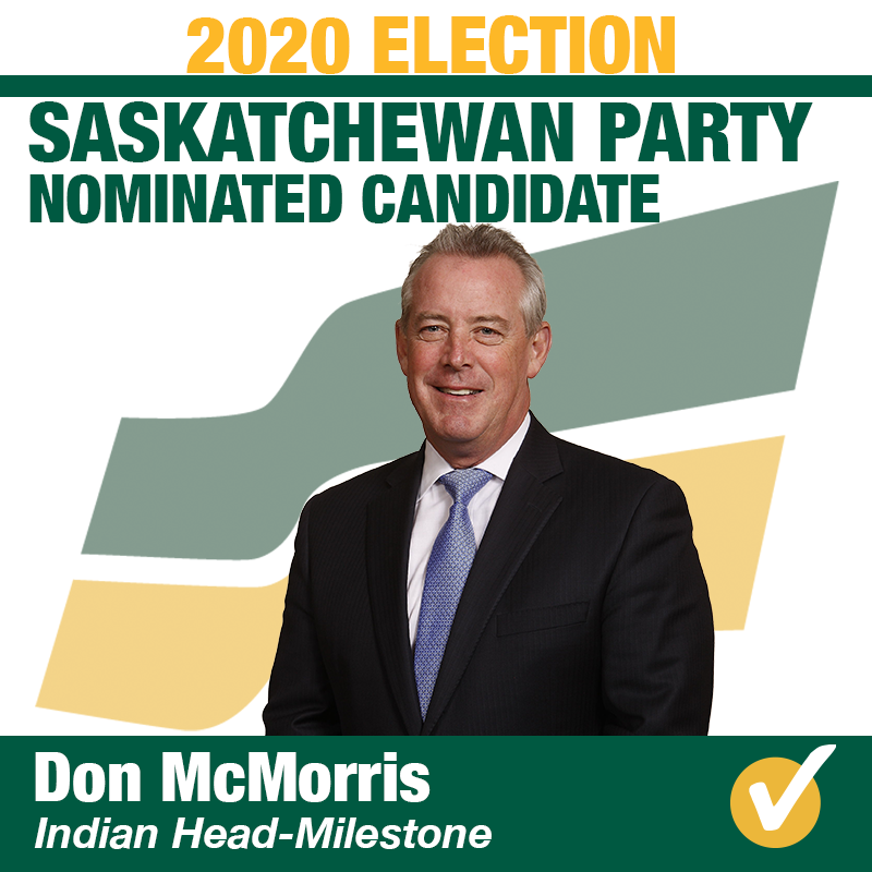 Don McMorris Nominated in Indian Head-Milestone