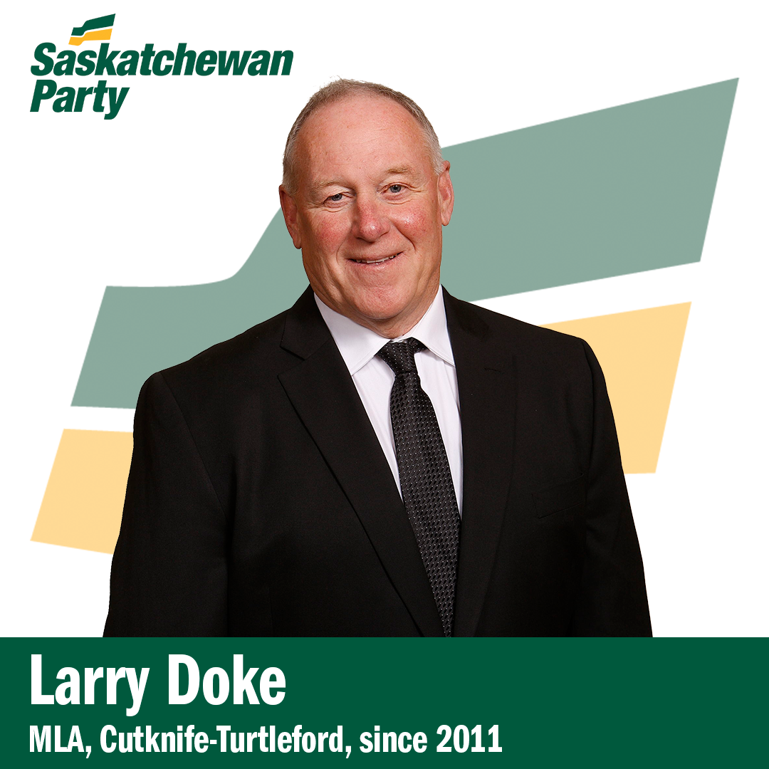 Cutknife-Turtleford MLA Larry Doke Won’t Run Again in 2020