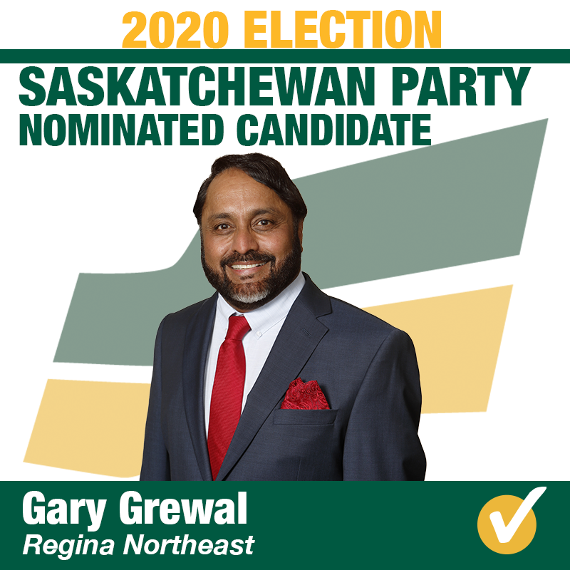 Gary Grewal Wins Contested Nomination in Regina Northeast