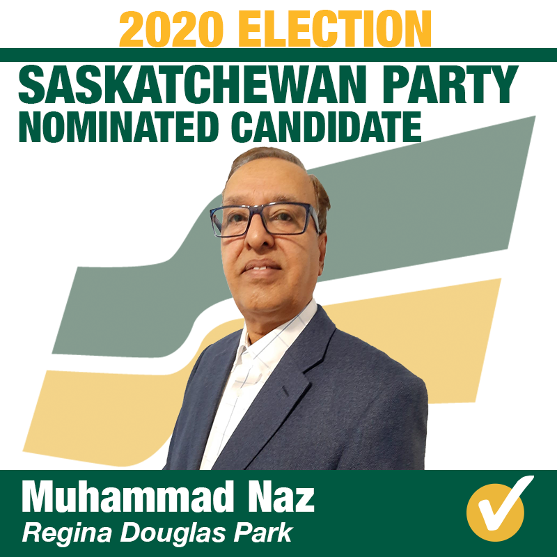 Nadeem Naz Acclaimed in Regina Douglas Park