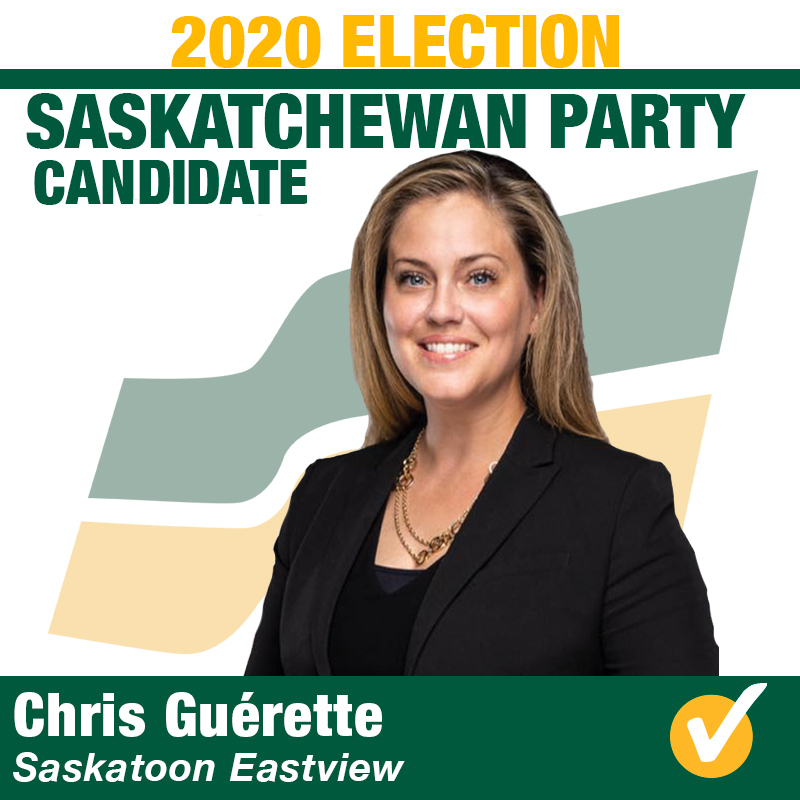Chris Guérette will be the Saskatchewan Party Candidate in Saskatoon Eastview