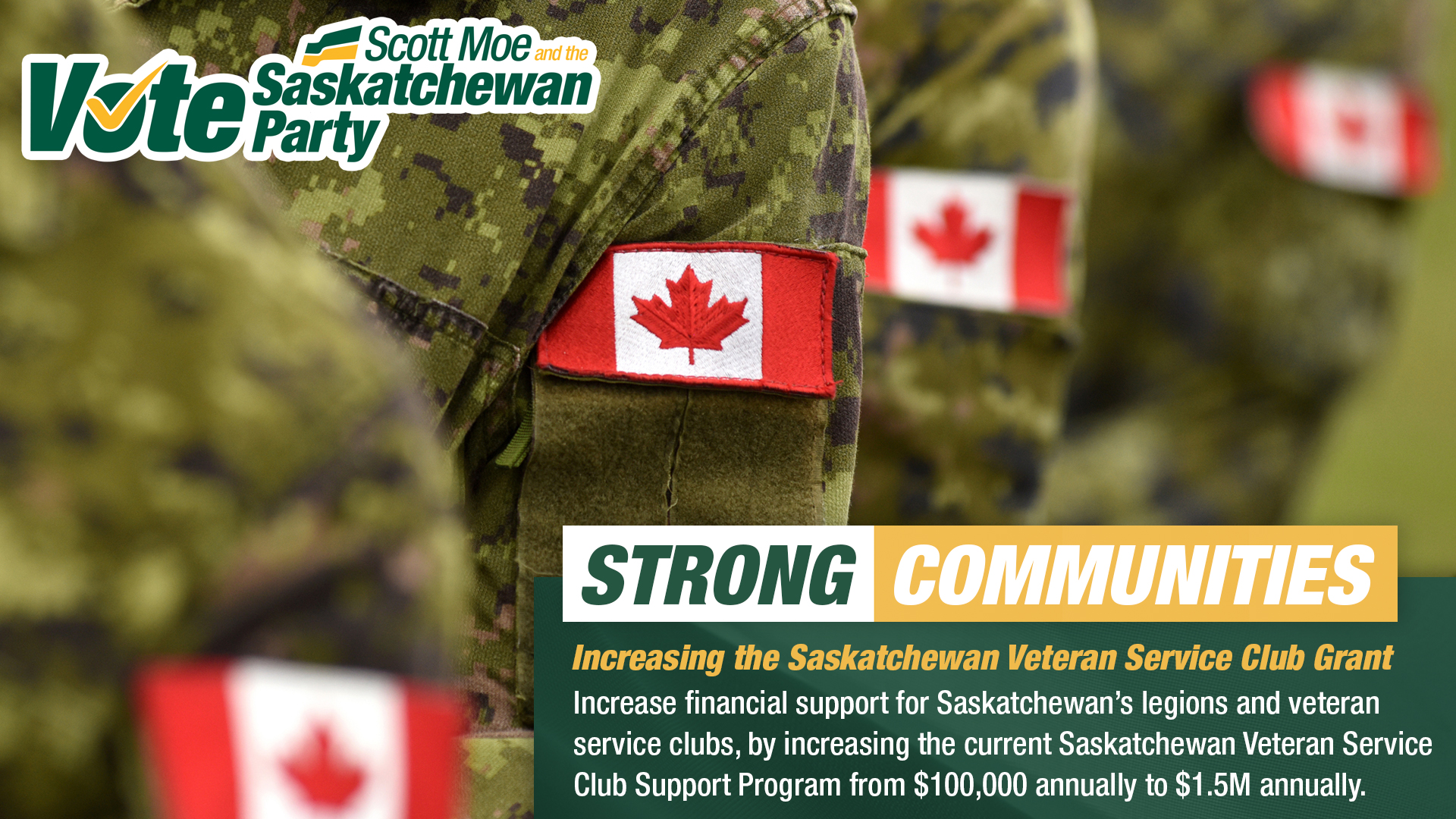 Saskatchewan Party Will Provide Support to Community Rinks and Legions