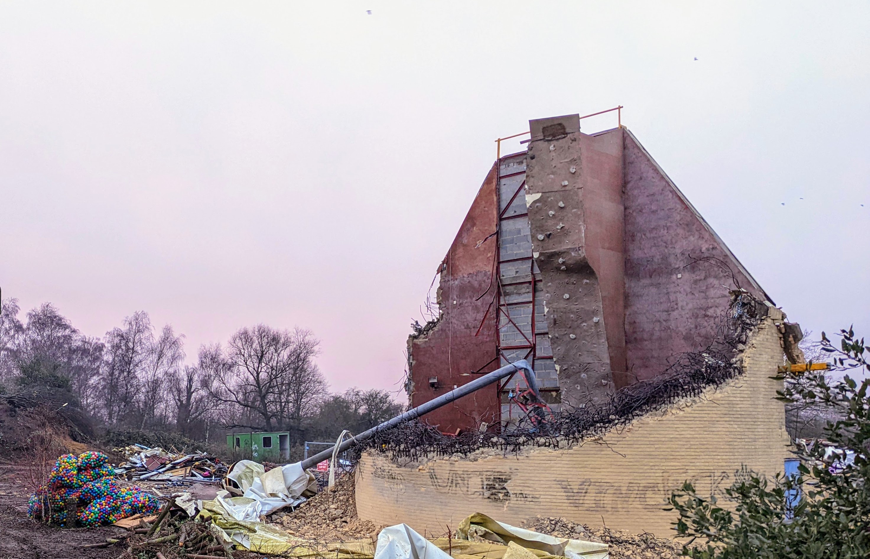 Outdoor Centre Destroyed Even Though Crematorium Plans Not Yet Approved