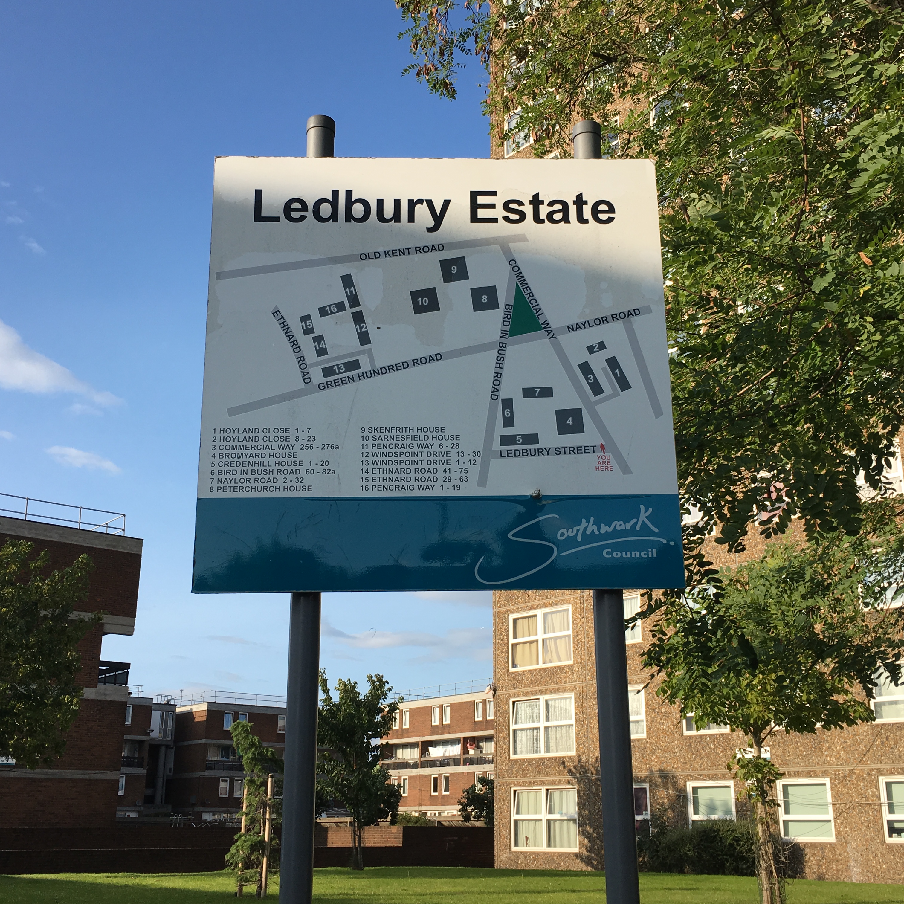 Ledbury Estate Southwark Green Party