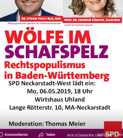 Wölfe im Schafspelz? Rechtspopulismus in Baden-Württemberg