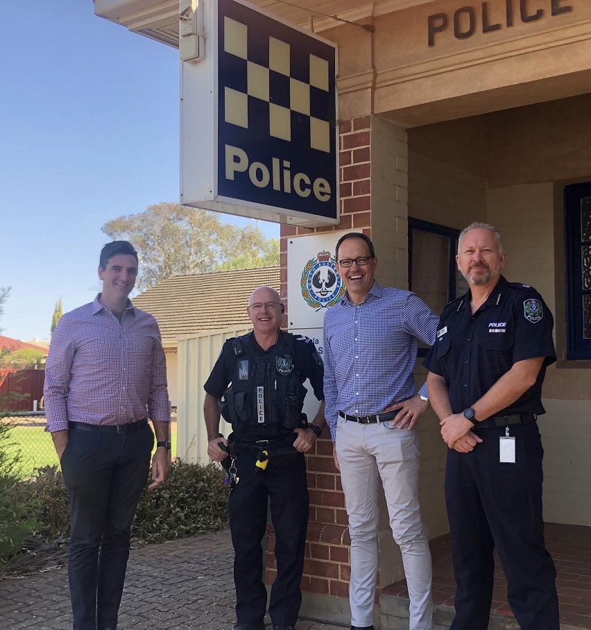 Minister Wingard visits Narungga