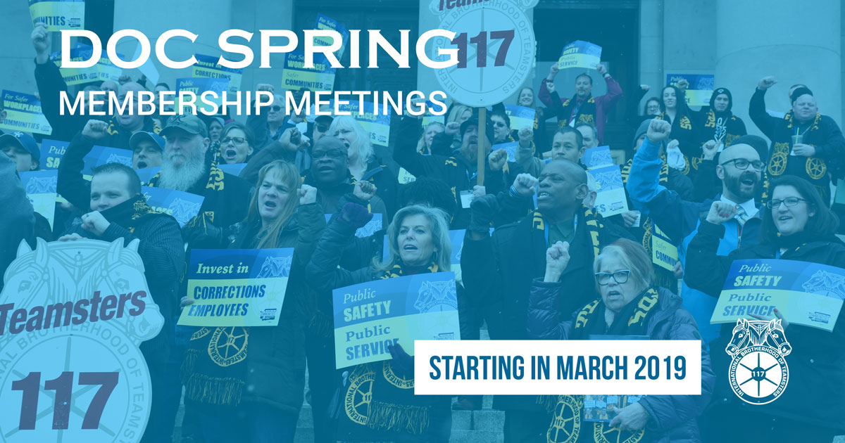 DOC Spring Membership Meetings - Dates, Times, Locations Image