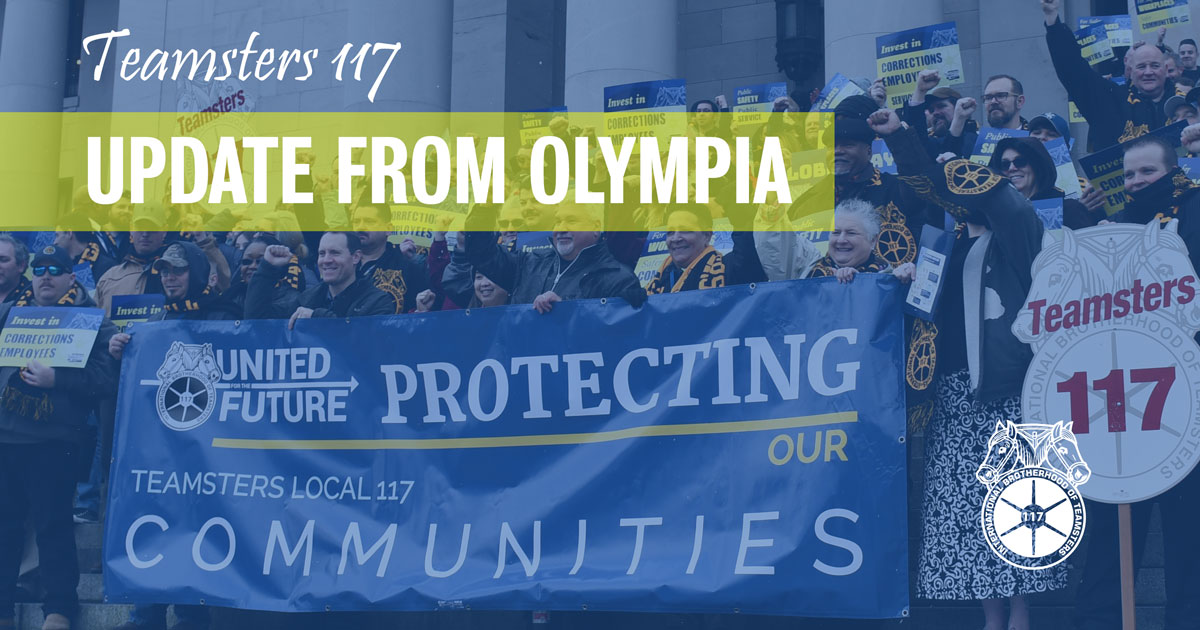 Great news from Olympia for DOC Teamsters Image