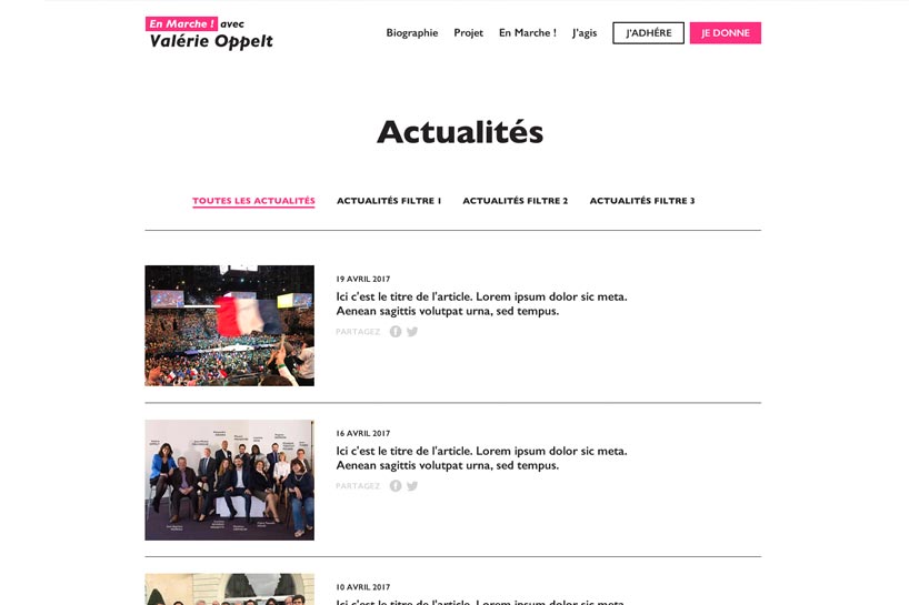 News Modules