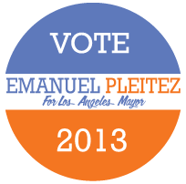 Pleitez for LA Logo