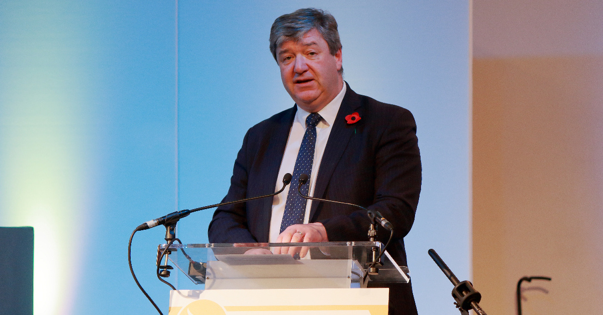 Alistair Carmichael MP speaking at Scottish Liberal Democrat conference, November 2017