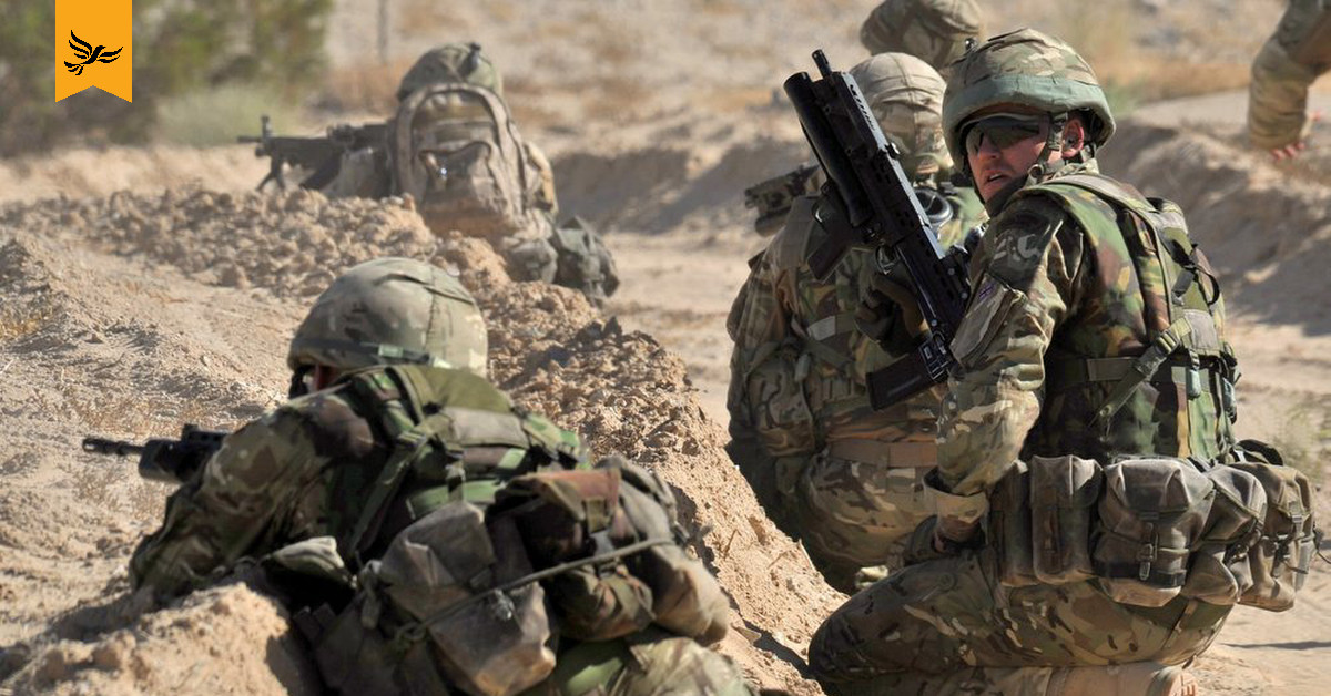 A soldier.