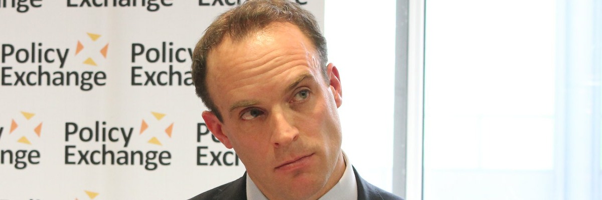 Dominc Raab, MRA and Foreign Secretary.