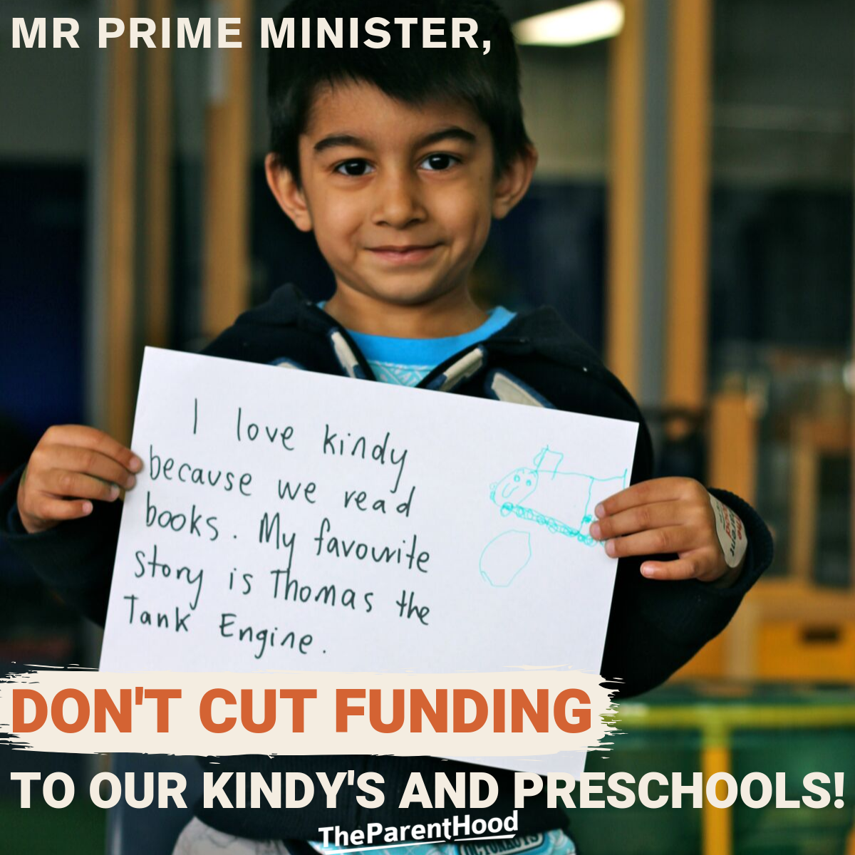 Mr Prime Minister, don't cut funding to preschool!