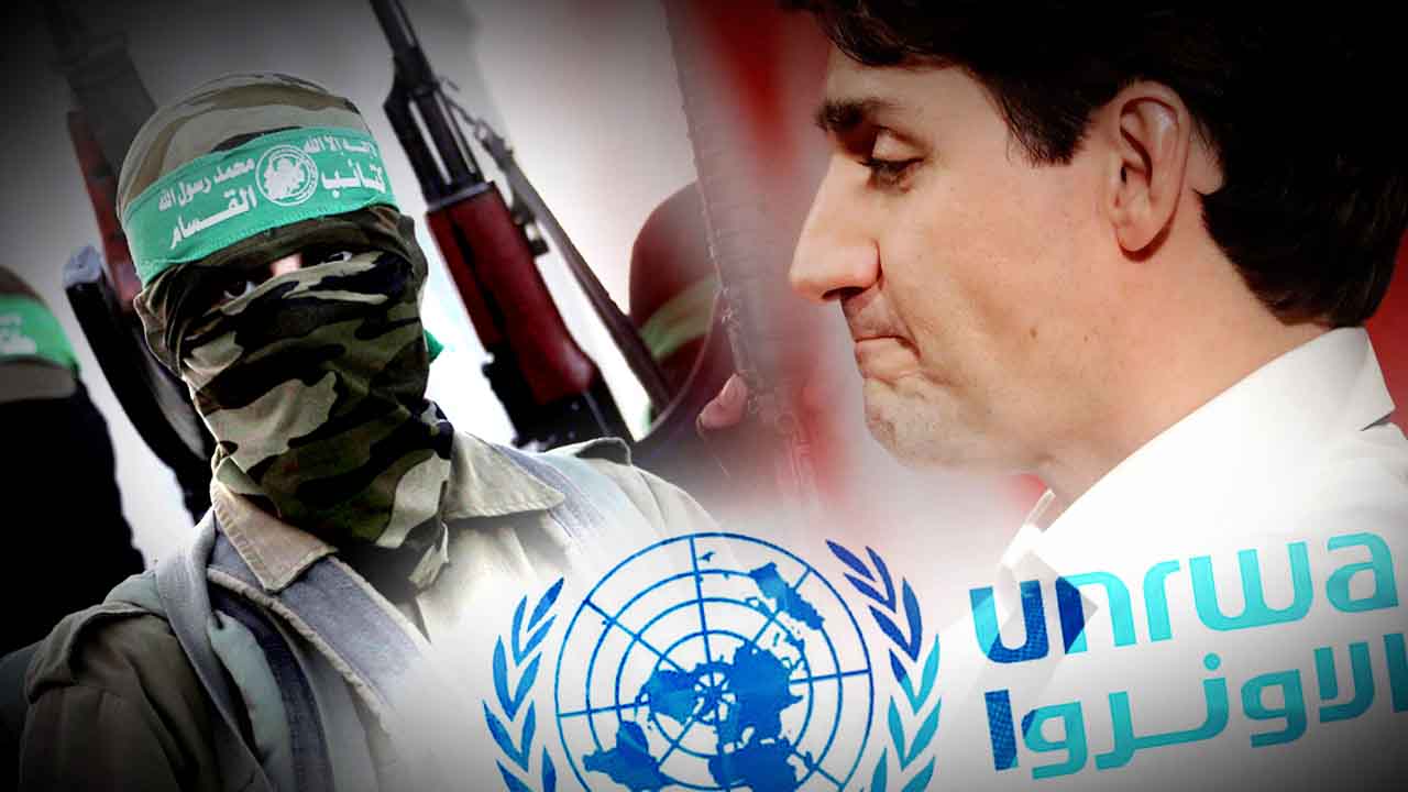 Trudeau “steps up” to fund Hamas through UNRWA in shortfall left by Trump