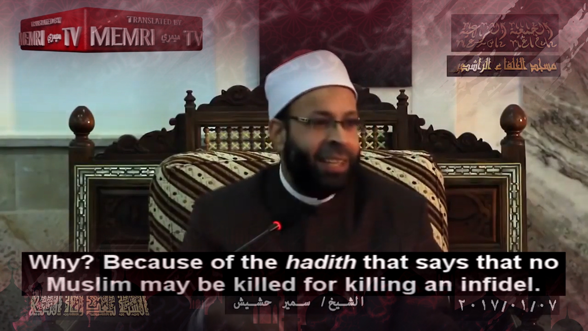 Top 10: Egyptian Cleric- “No death penalty for Muslim who kills non-Muslim”