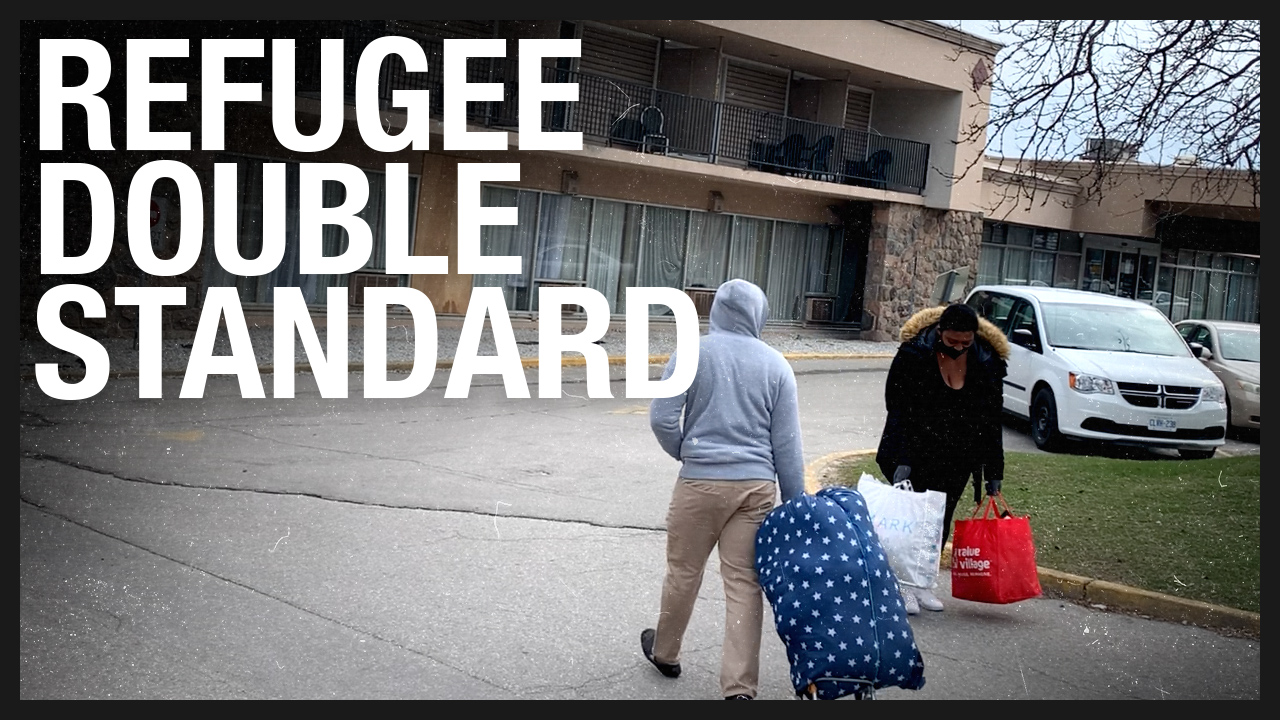 Toronto's refugee hotel Where are the fines for breaking social