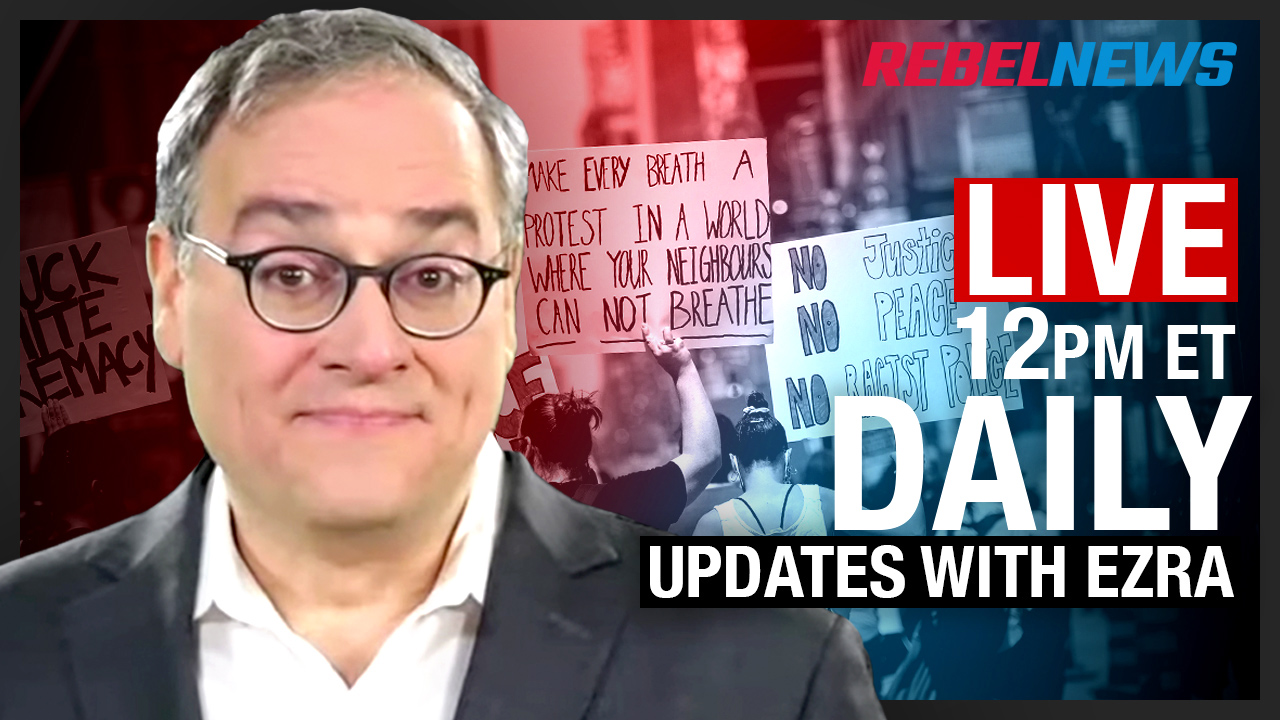 LIVE ON YOUTUBE! Ezra Levant