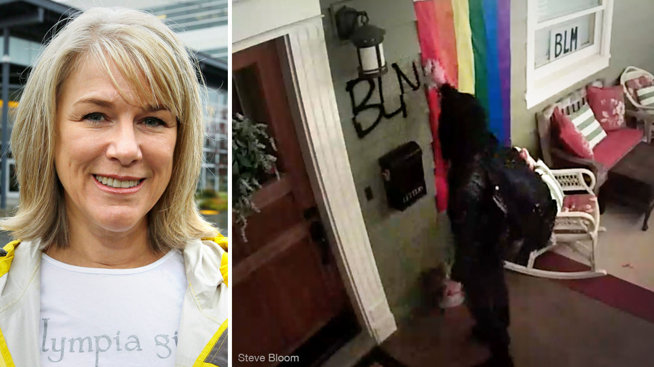 Olympia mayor calls attack on her house “domestic terrorism”