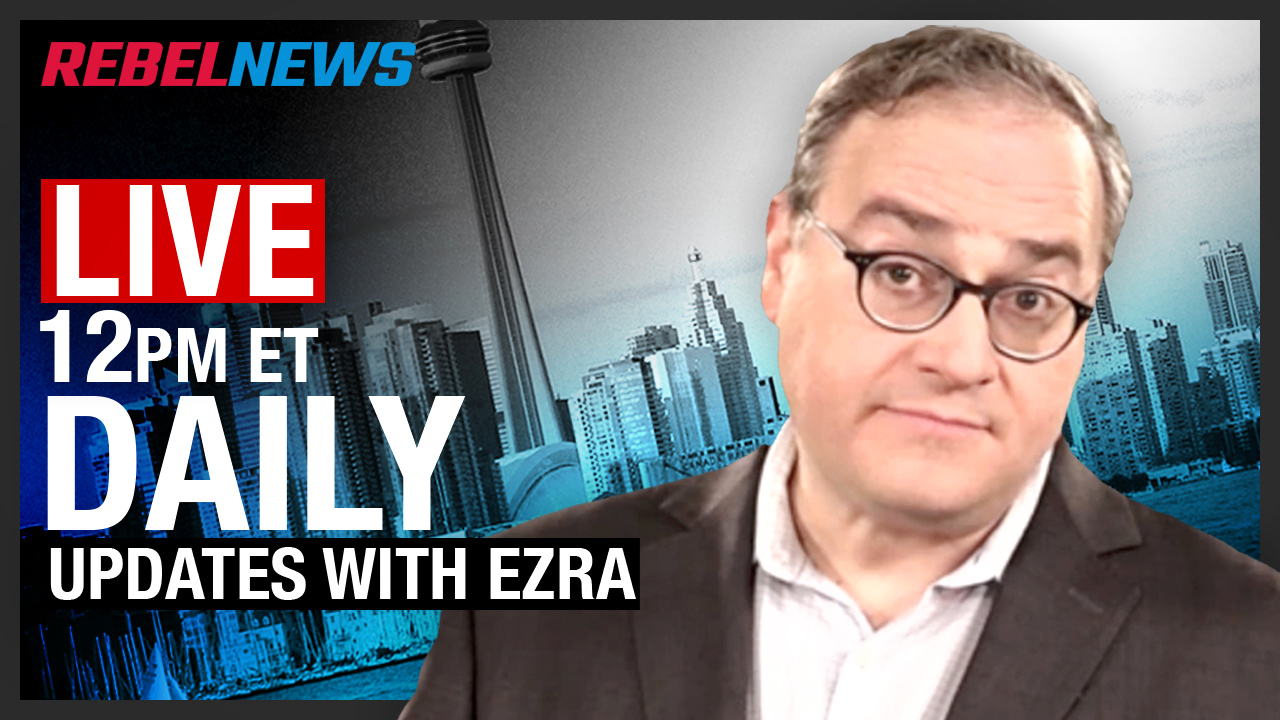 LIVE ON YOUTUBE! Ezra Levant