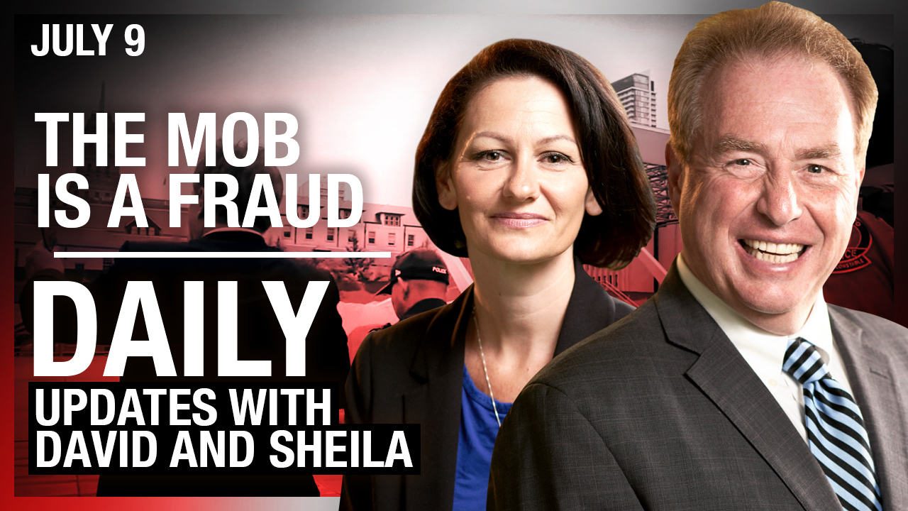 LIVE ON YOUTUBE! David and Sheila talk Toronto's Antifa tent city