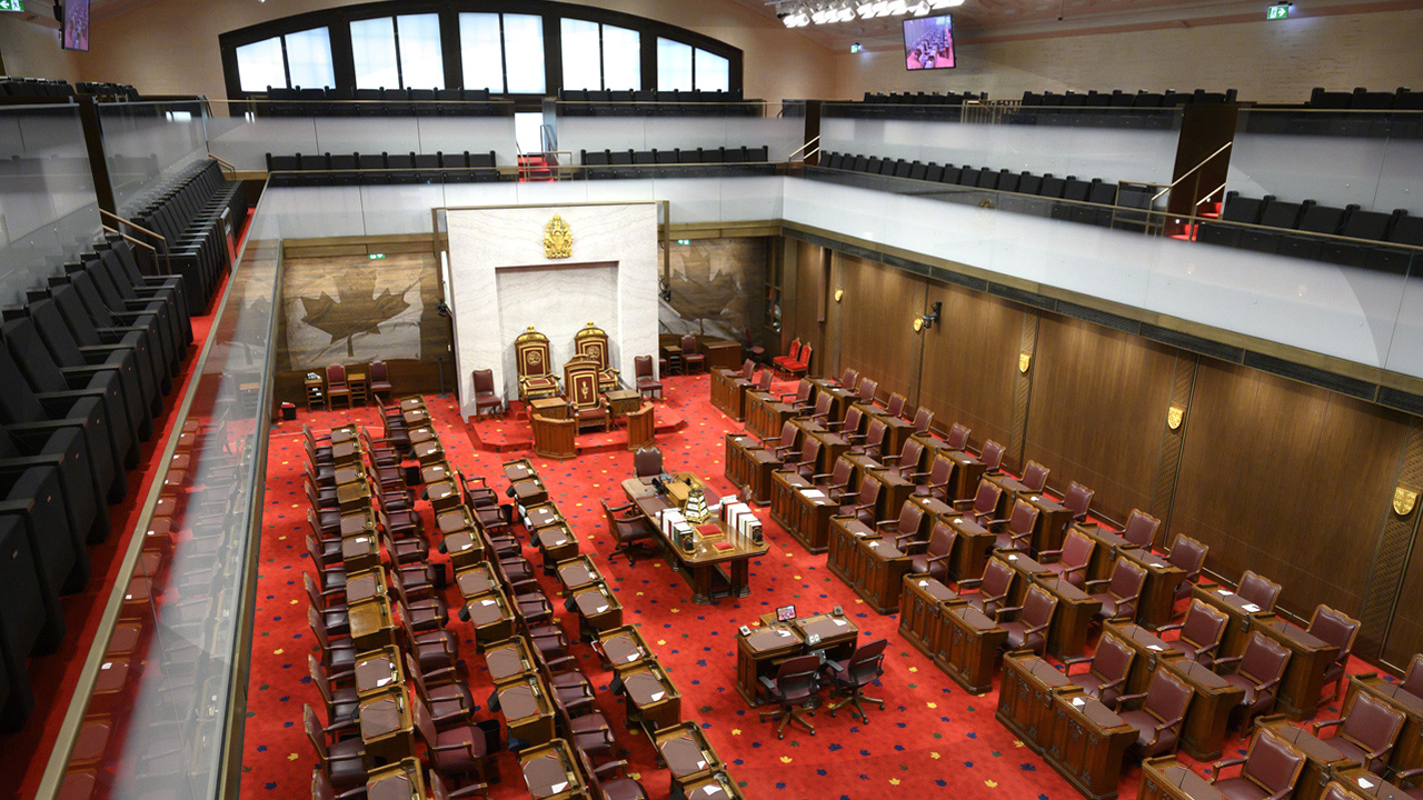 Canadian Senate spends $95,000 on ushers to open doors