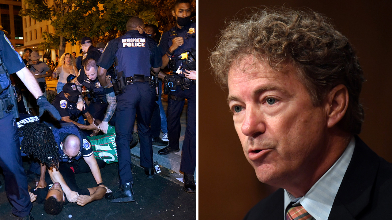 Rand Paul calls for violent mob to be arrested