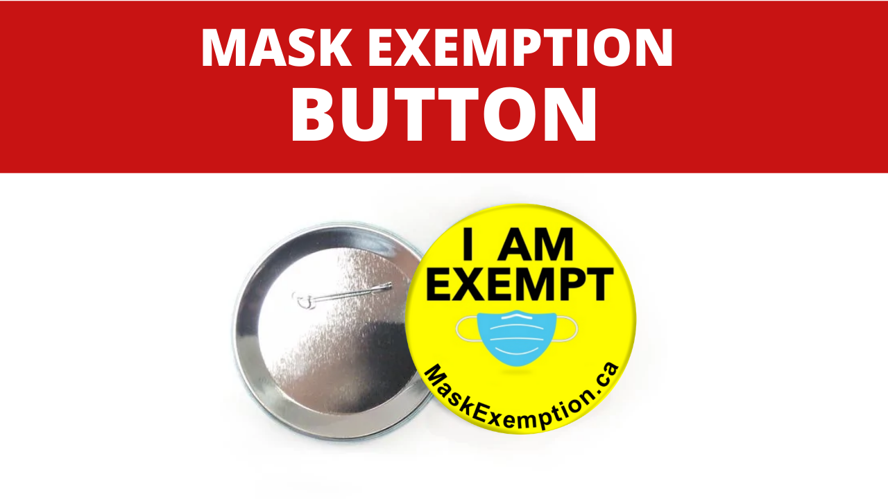 Mask Exemption Button