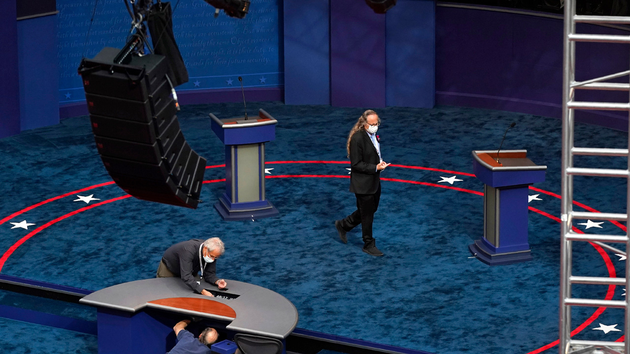 Team Trump requests last-minute earpiece inspections before debate