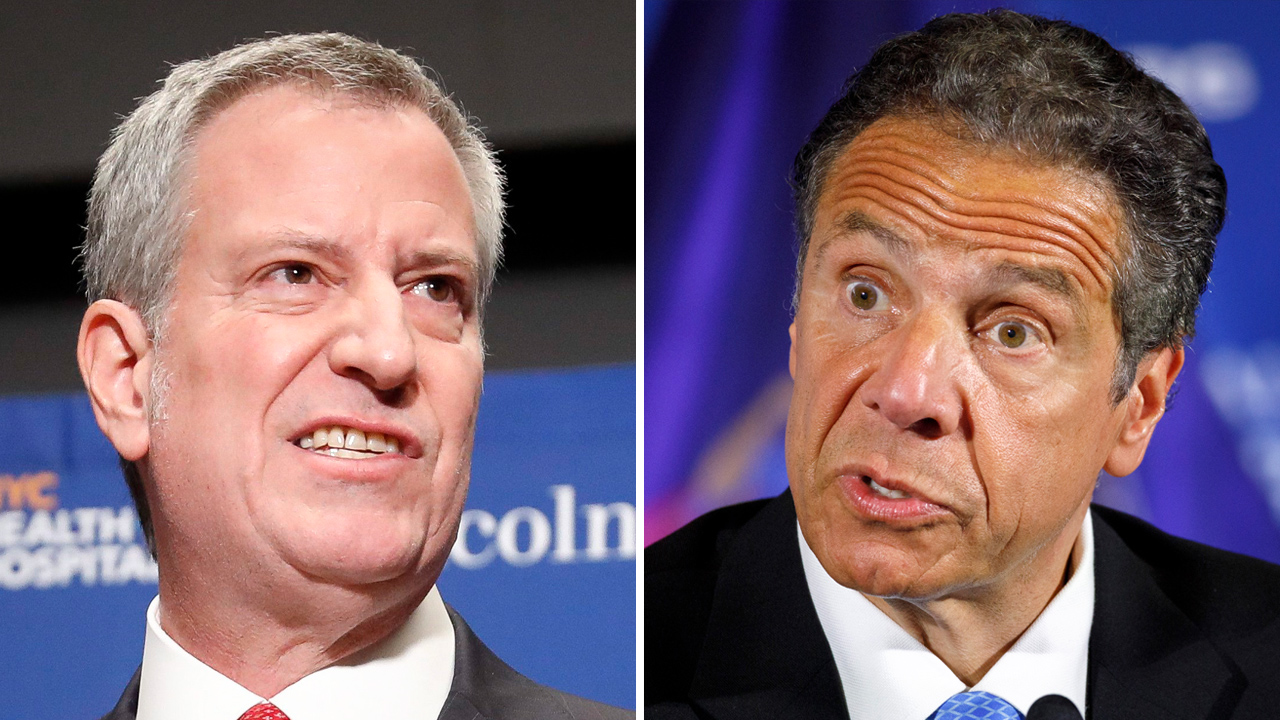 NY Gov. Cuomo threatens NYC Mayor de Blasio over COVID-19 enforcement as outbreak increases