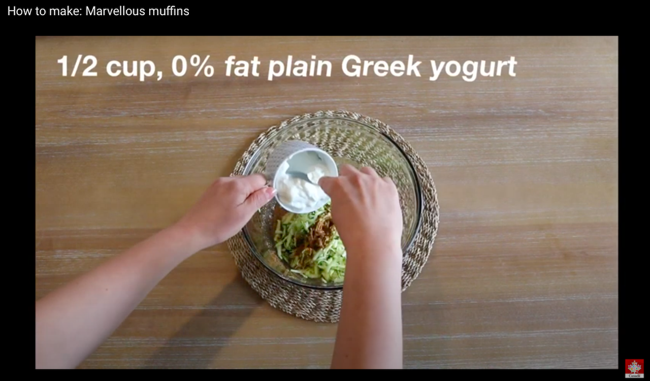 EXCLUSIVE: Health Canada made videos to promote their zucchini muffins, quinoa salad