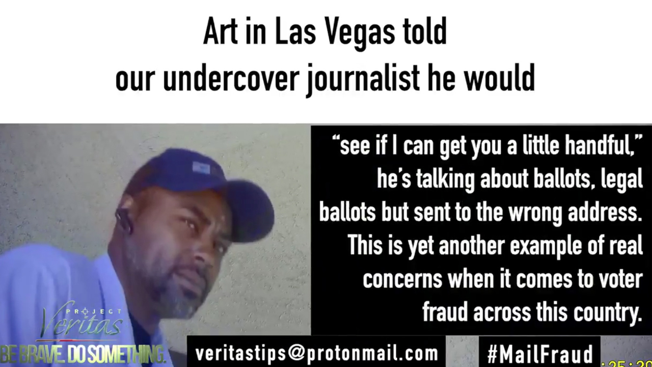 BREAKING: Nevada postal worker caught pledging to commit voter fraud