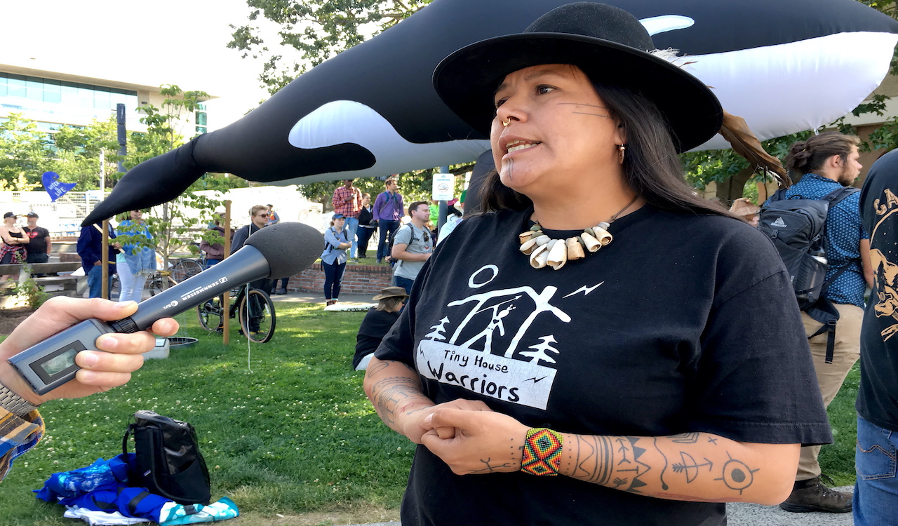Anti-pipeline blockaders blame “racist” Trans Mountain for stirring up RCMP in vandalism, mischief trial