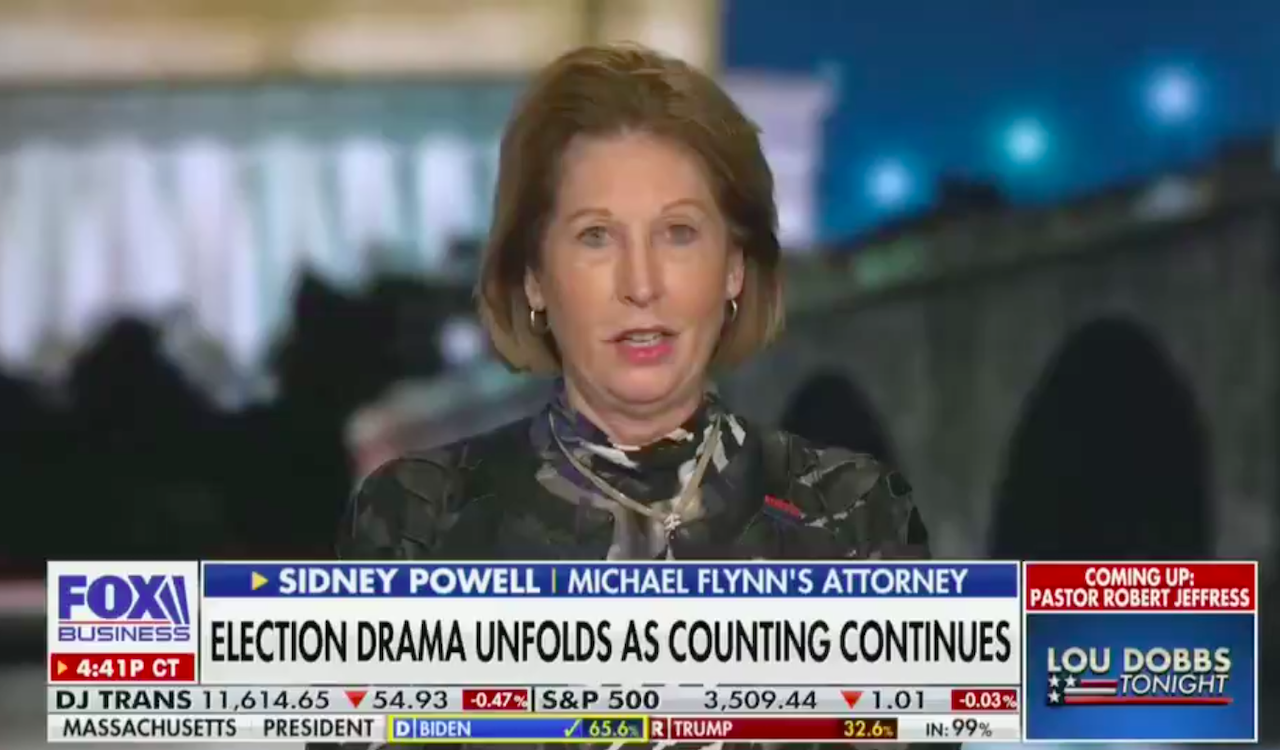 BREAKING: Sidney Powell alleges election software was 'hacked'