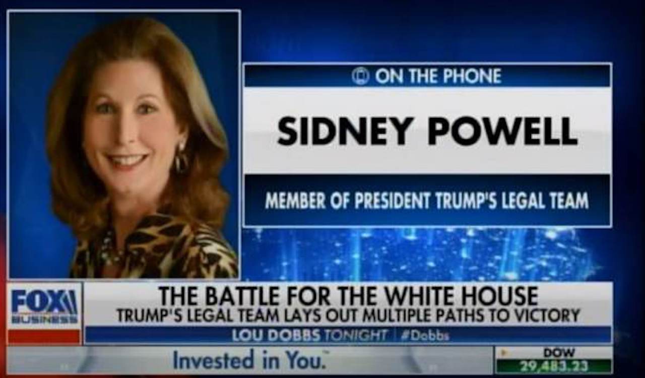 Trump campaign claims Sidney Powell is not on legal team