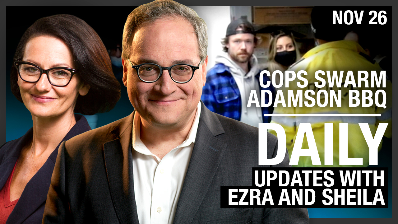 DAILY | Cops swarm Adamson BBQ, Rebel is live on scene