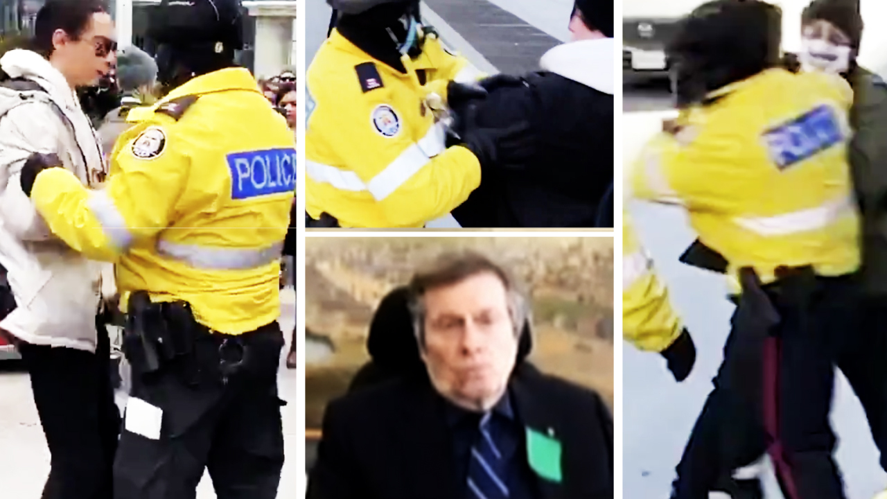 WATCH: Toronto police chief “proud” of how officers are handling lockdown protests