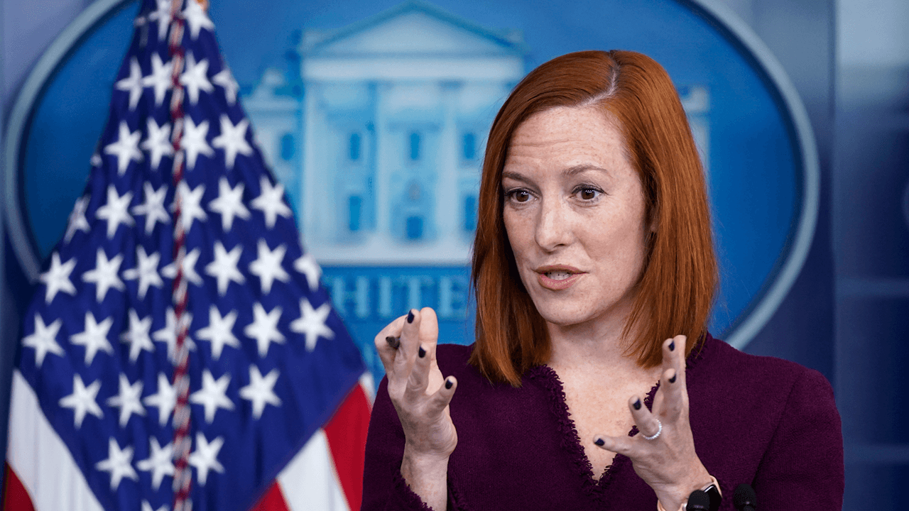 Jen Psaki avoids question on inclusion of biological men in women’s sports