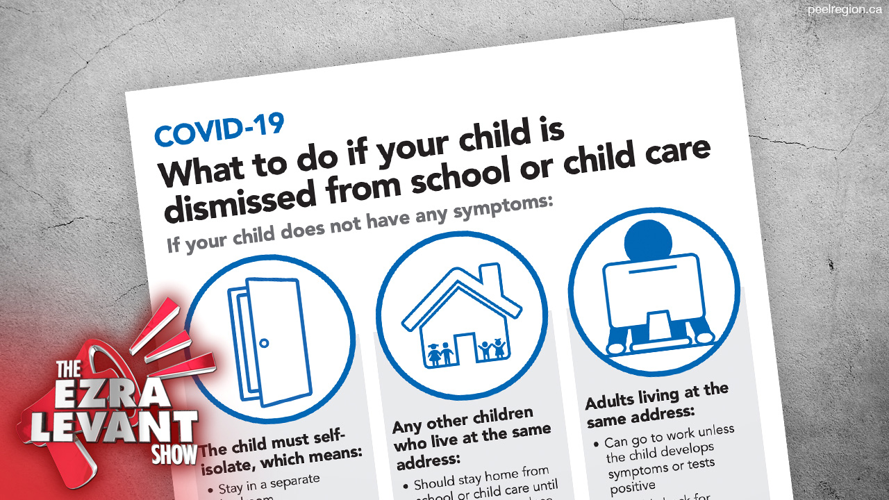 CHILD ABUSE: Ontario requires young children to quarantine by themselves, with zero contact from parents!