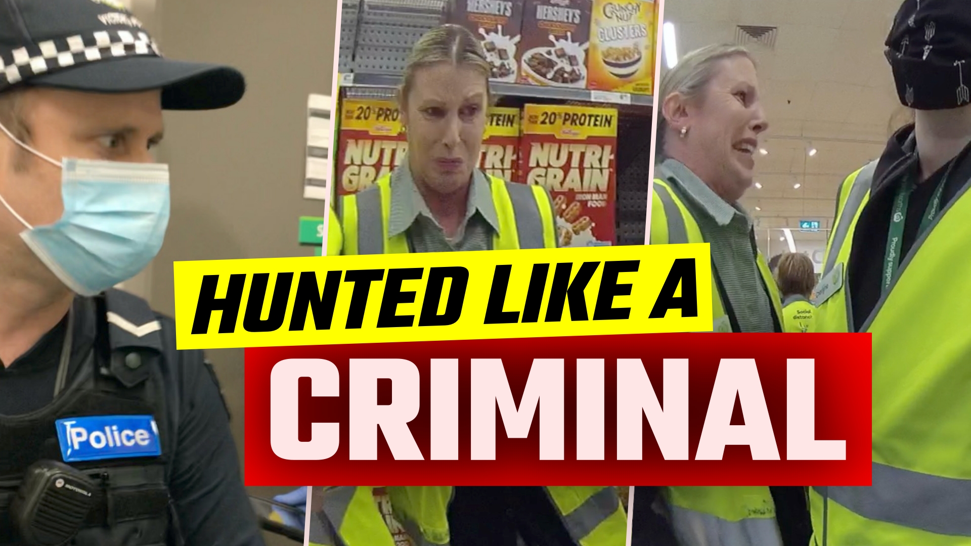 EXCLUSIVE: Covid-cops caught on bodycam picking on innocent grandmother