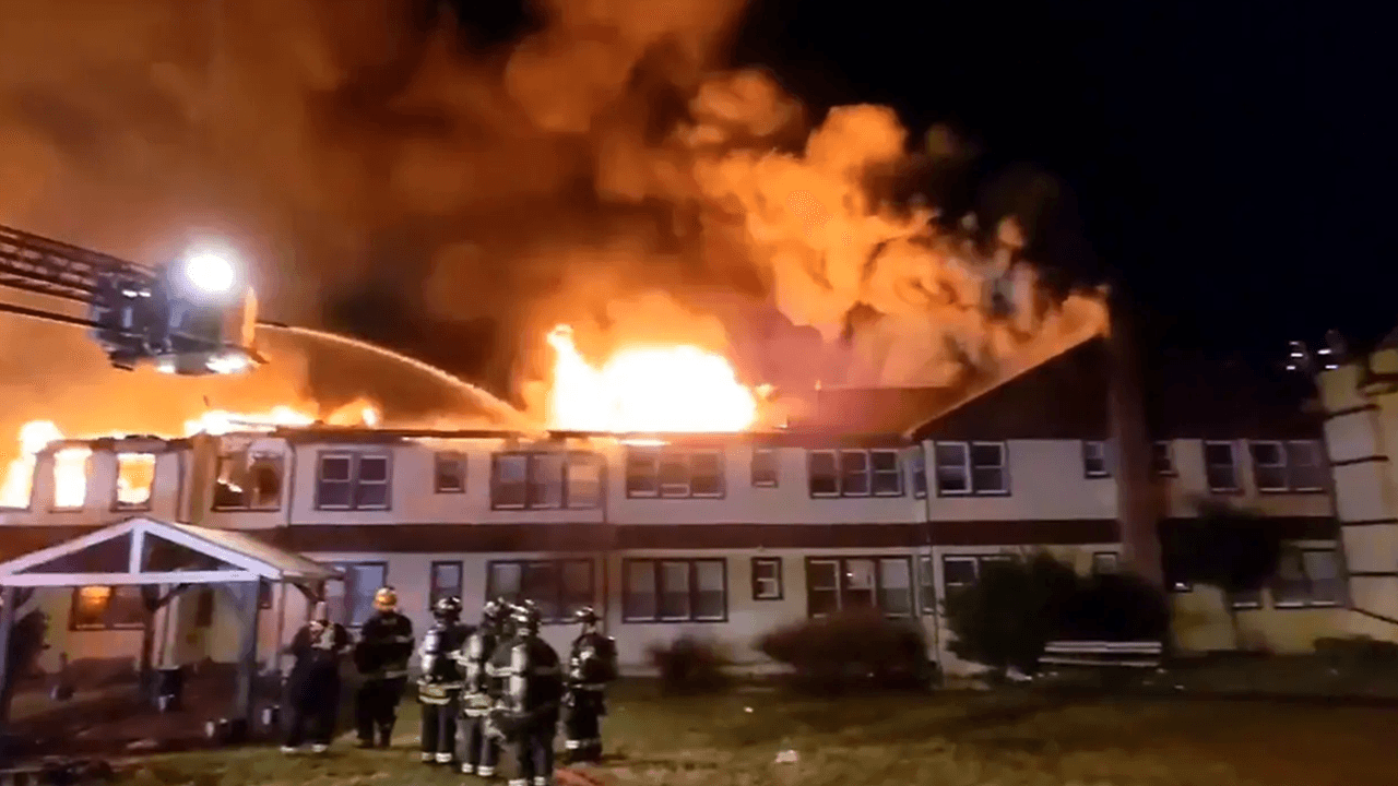 Massive fire at New York nursing home leaves one dead, one firefighter missing