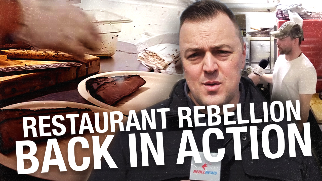 Rebellious restaurateurs link up for barbecue protest in Alberta 