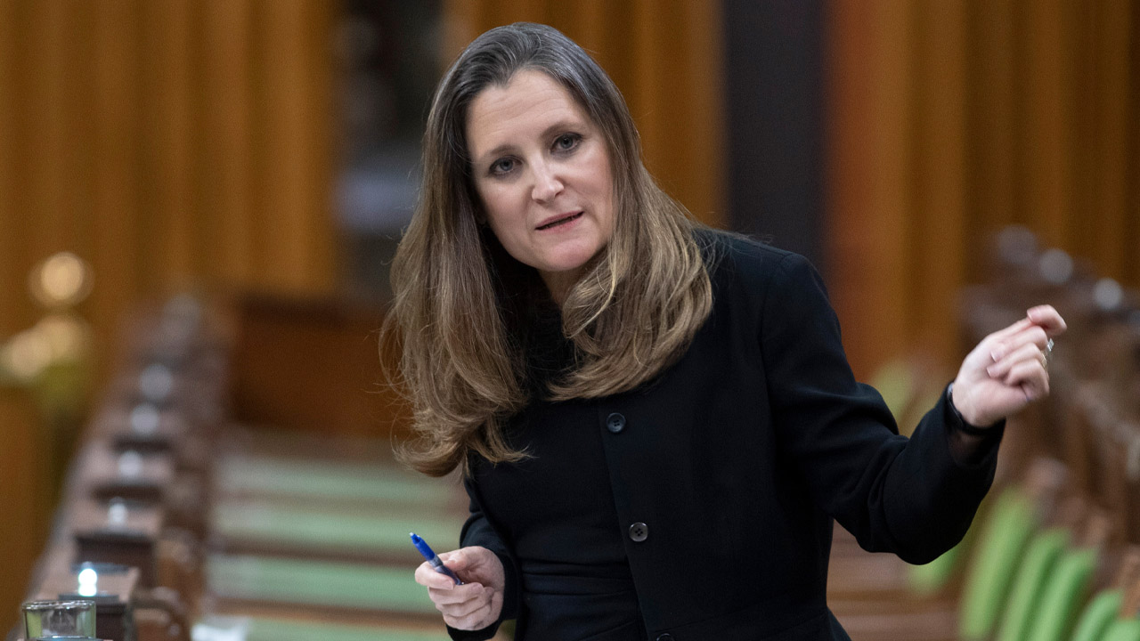 Freeland asked officials for info on “immunopassports” as early as April 2020