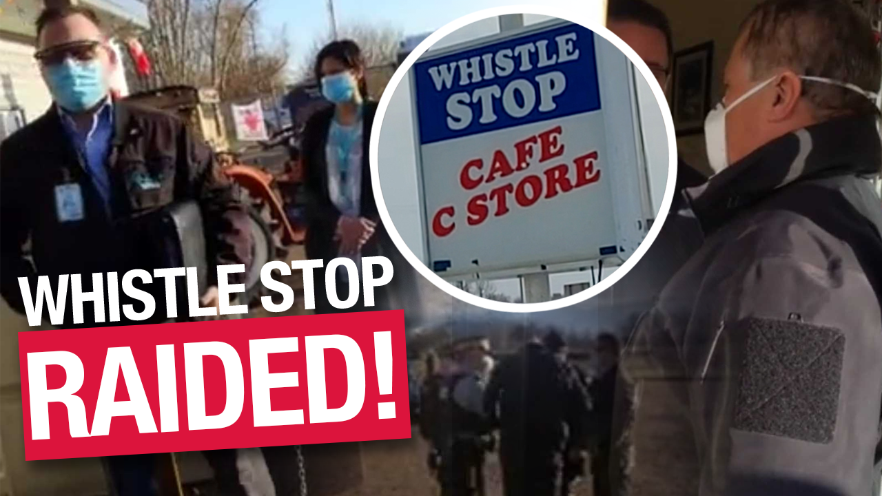 BREAKING: Police, Alberta Health Services raid Whistle Stop Cafe in early morning bust