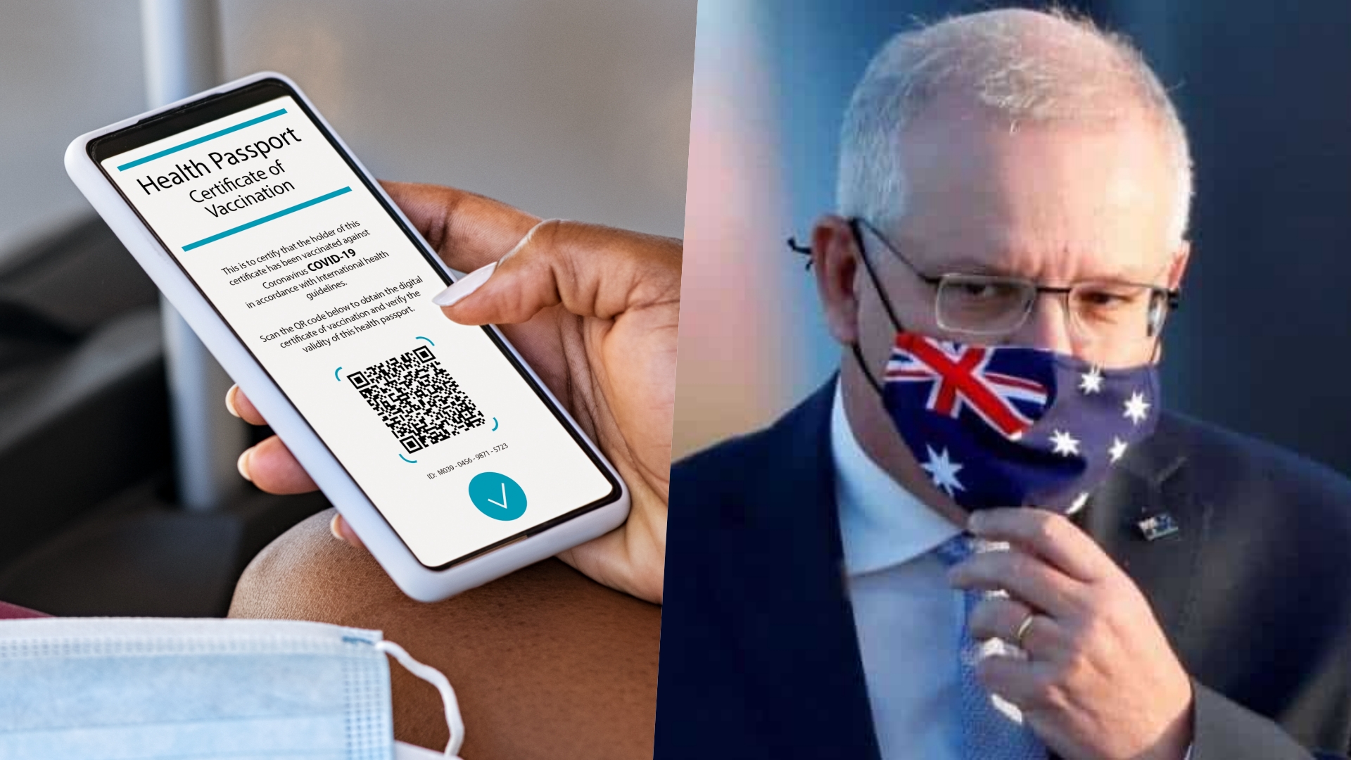 Australian prime minister suggests COVID passport for travel between states